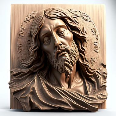 3D model st jesus (STL)